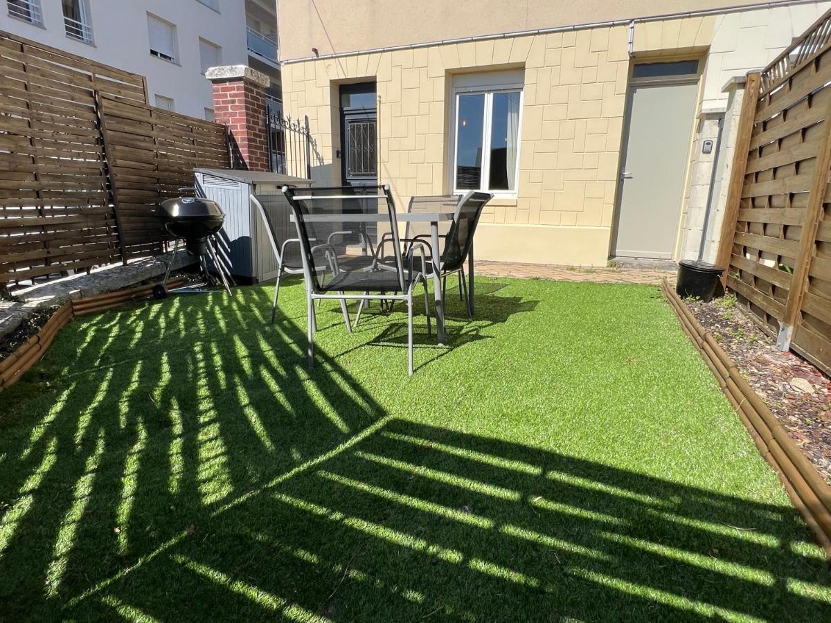 Superbe T2 Rouen Avec Jardin + Parking Gratuit A Proximite Apartamento Exterior foto