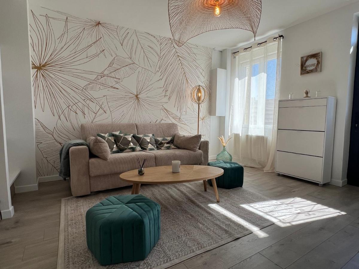 Superbe T2 Rouen Avec Jardin + Parking Gratuit A Proximite Apartamento Exterior foto